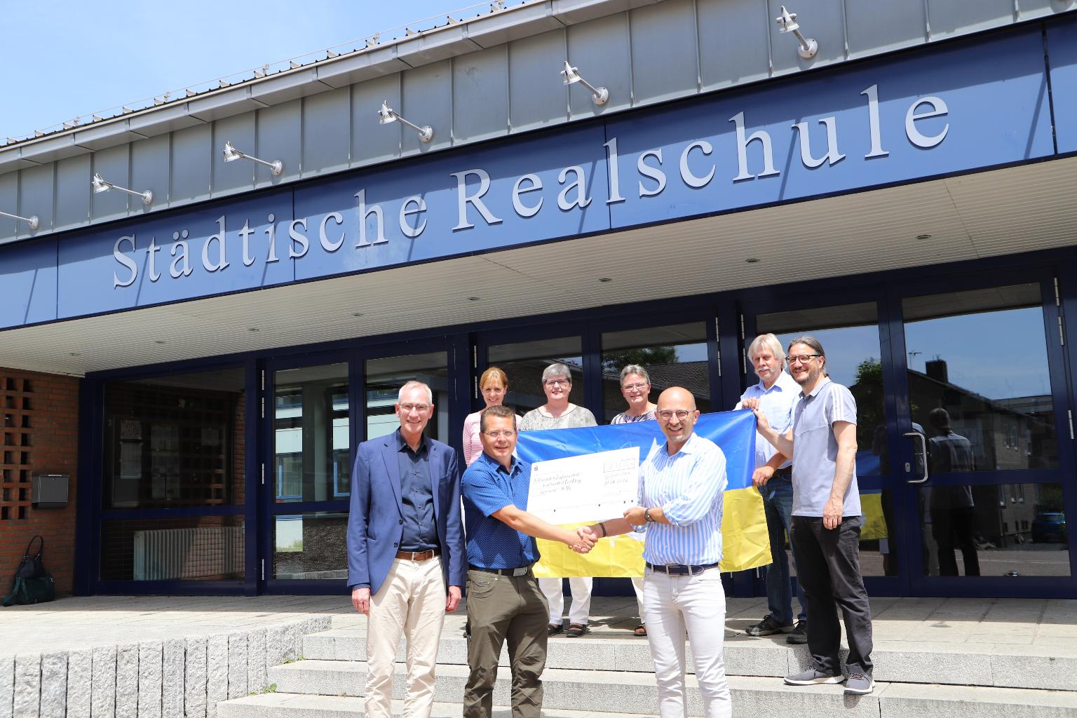 Spendenlauf 2022 (c) Bischöfliches Gymnasium St. Ursula Geilenkirchen (Dominik Esser)