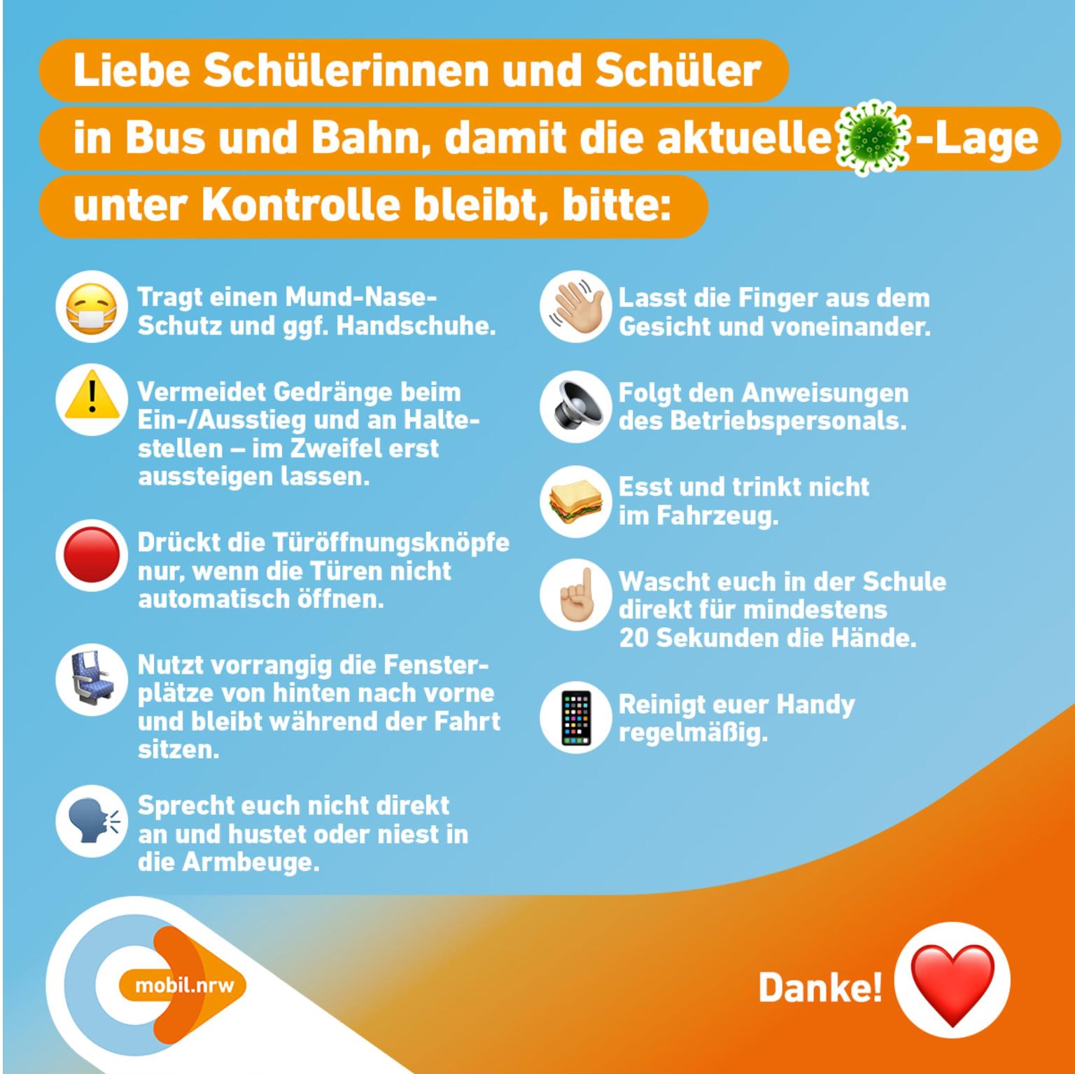 Mobil.NRW_Infografik Schülerinnen und Schüler (c) mobil.NRW