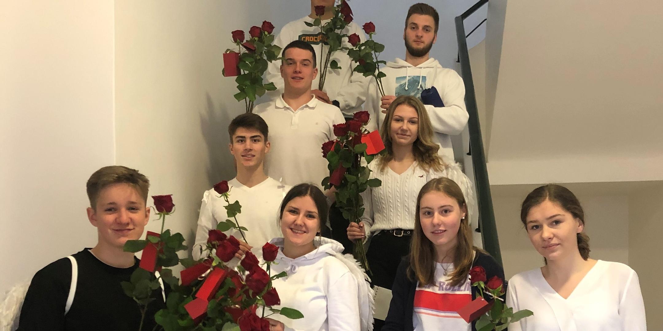 Rosenaktion der SV