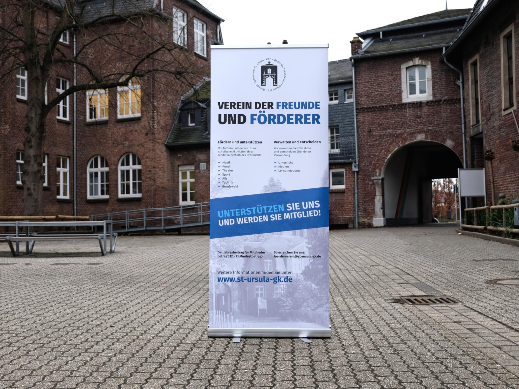 Einladung zur Mitgliederversammlung des VFF (c) Bischöfliches Gymnasium St. Ursula Geilenkirchen (Ute Haupts)