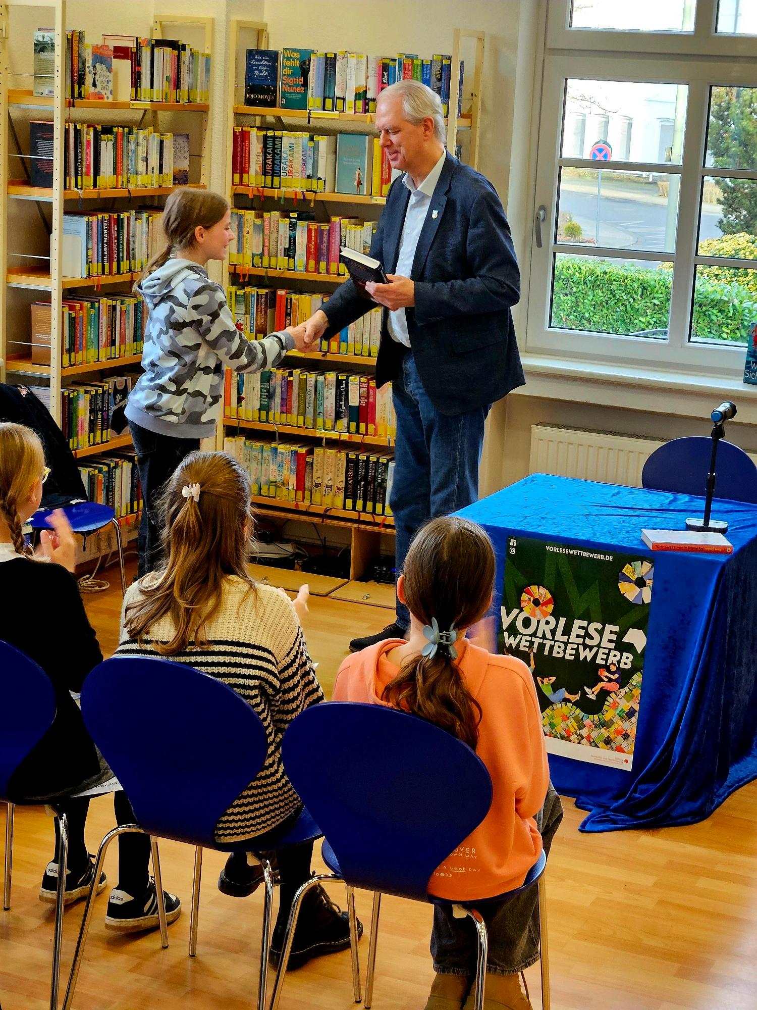 Vorlesewettbewerb 2025 (c) Bischöfliches Gymnasium Sankt Ursula Geilenkirchen