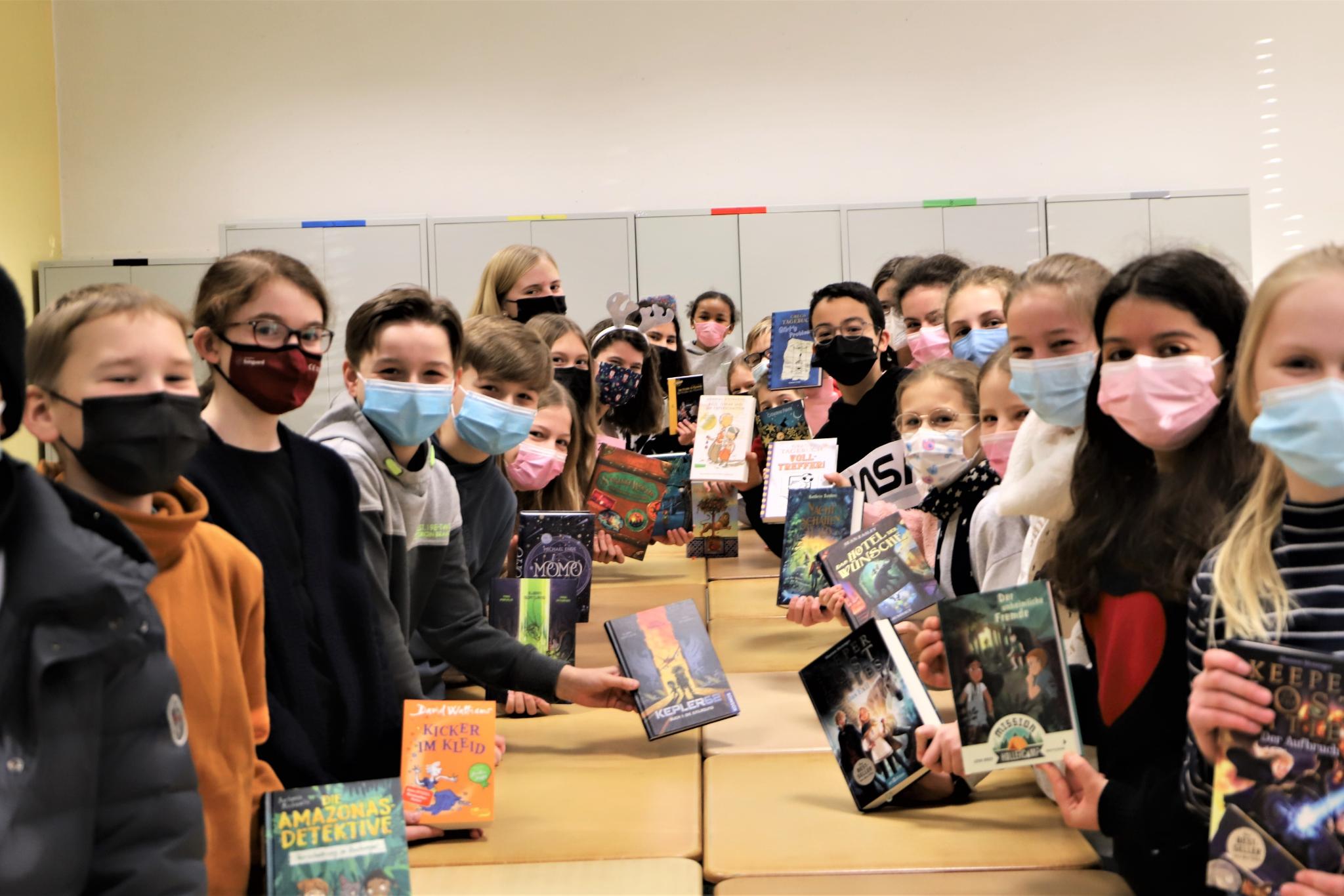 Projekt „Bücherwürfel“ in der Klasse 6e