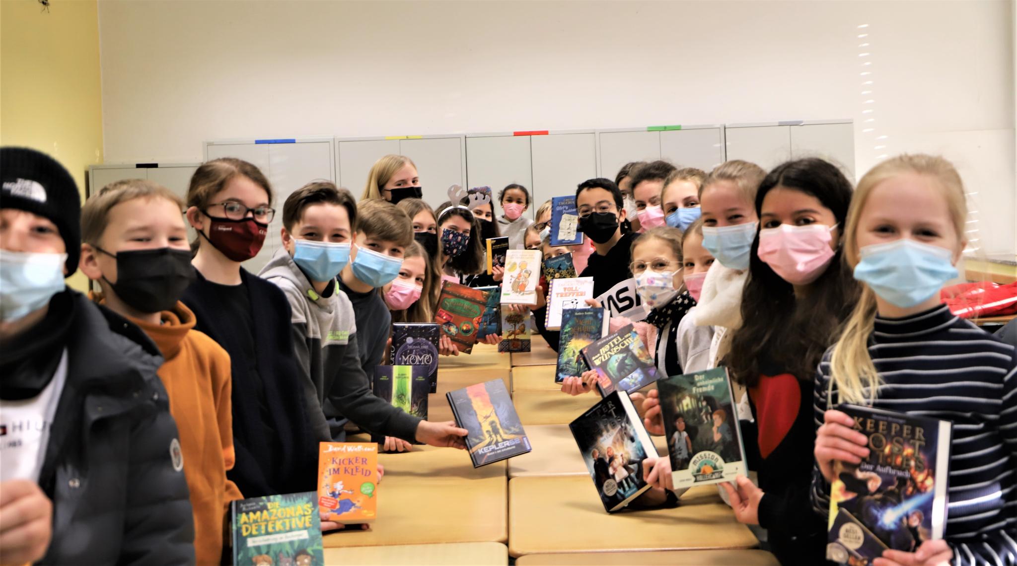 Projekt „Bücherwürfel“ in der Klasse 6e