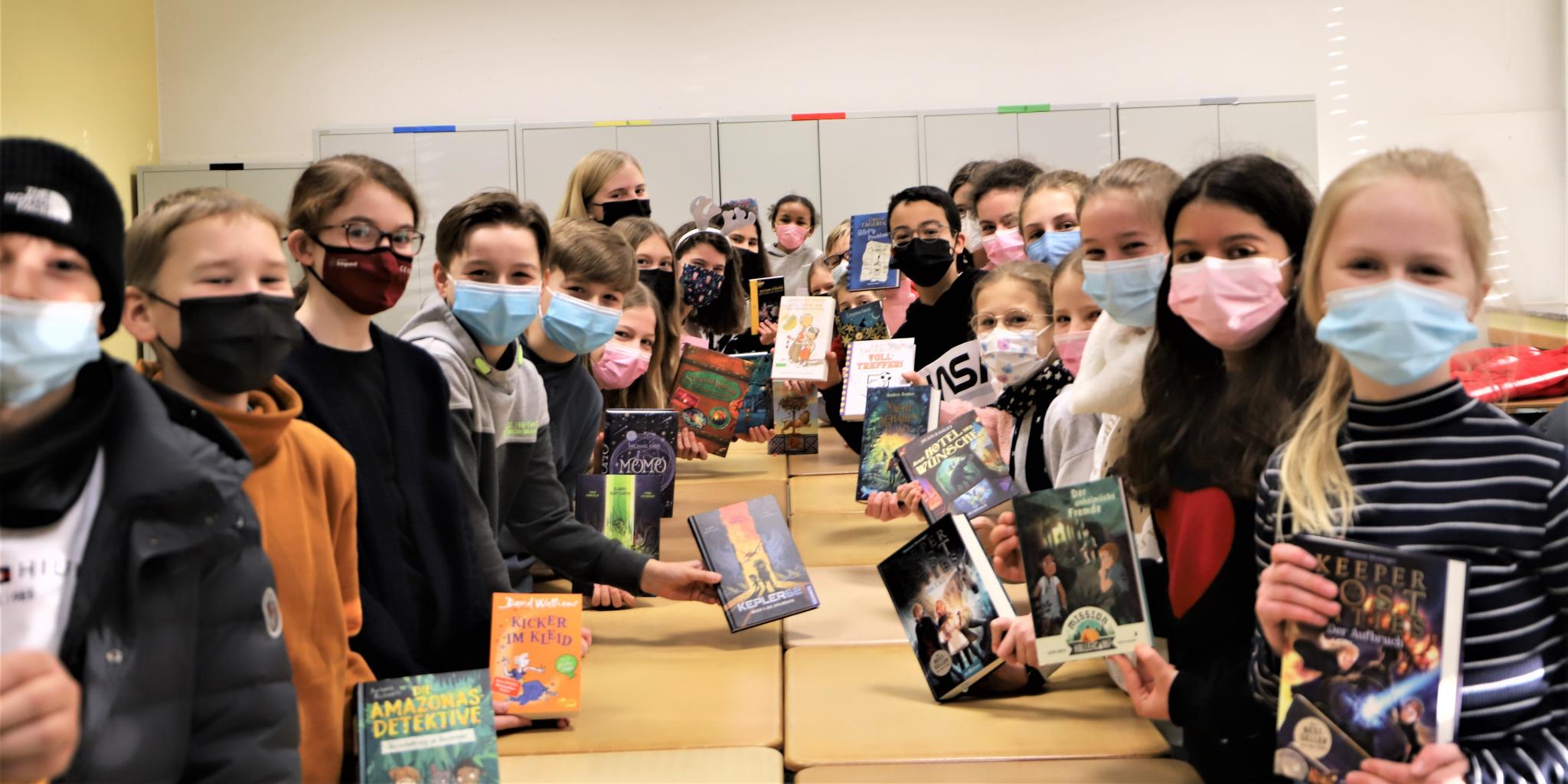 Projekt „Bücherwürfel“ in der Klasse 6e