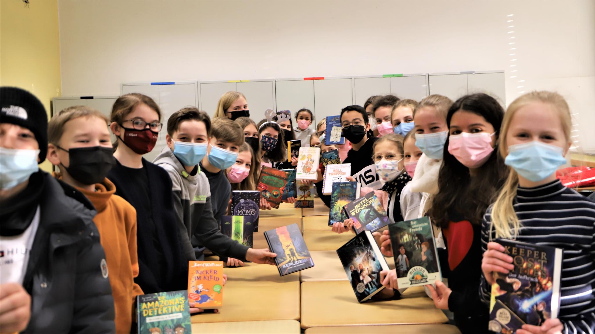 Projekt „Bücherwürfel“ in der Klasse 6e