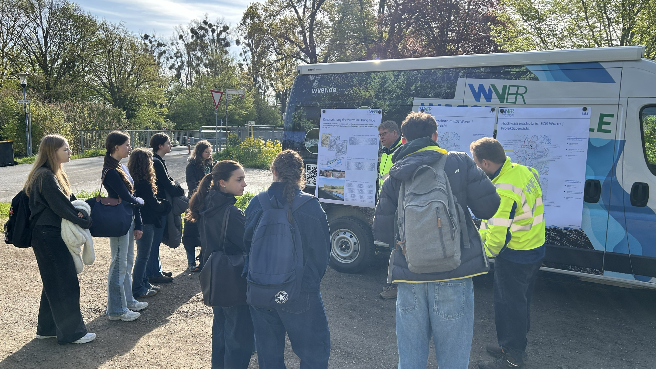 Exkursion zur Wurm mit dem WVER