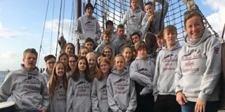 Segeltörn der Klasse 9e