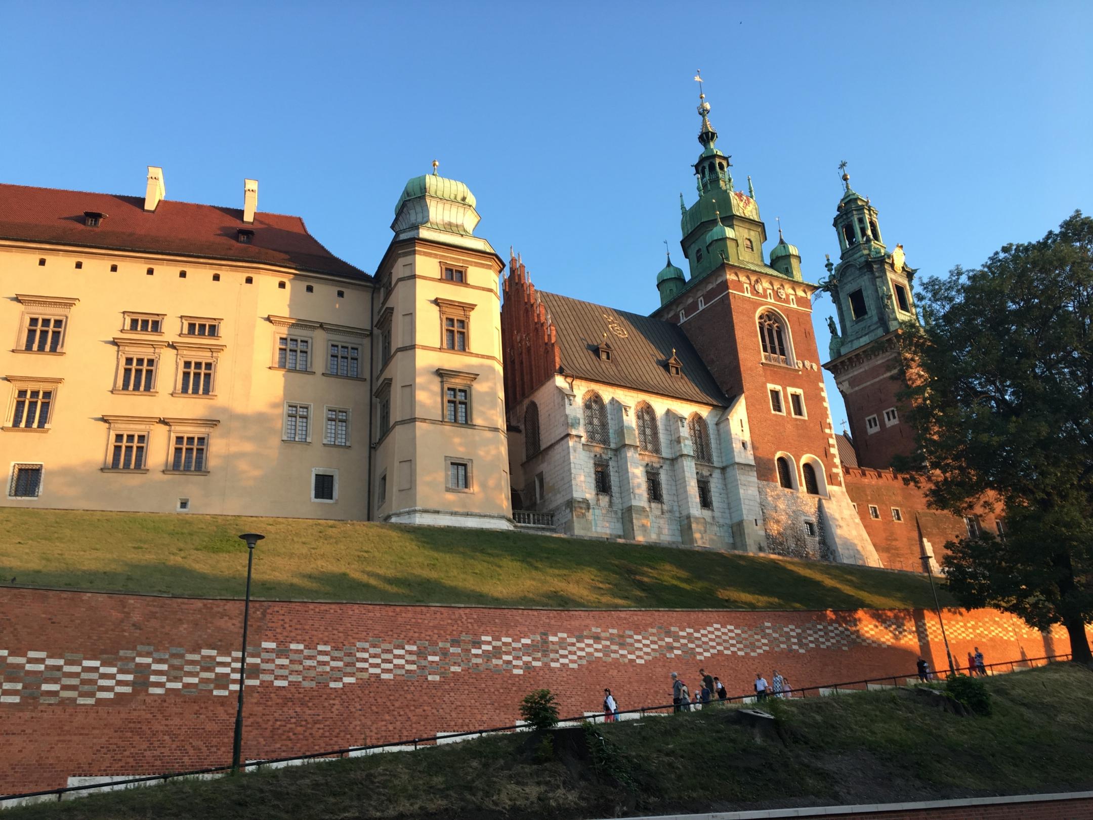 Aufgang zum Wawel