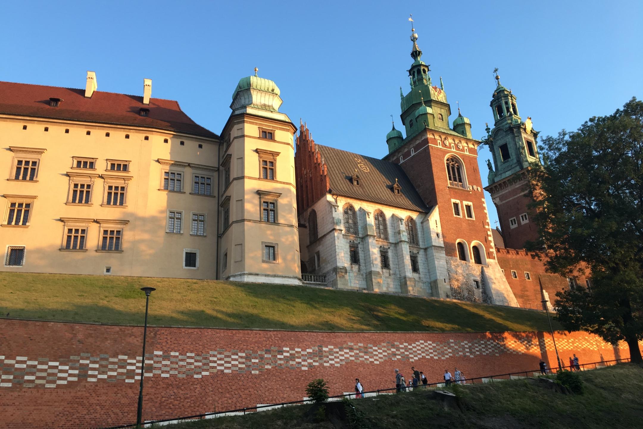 Aufgang zum Wawel