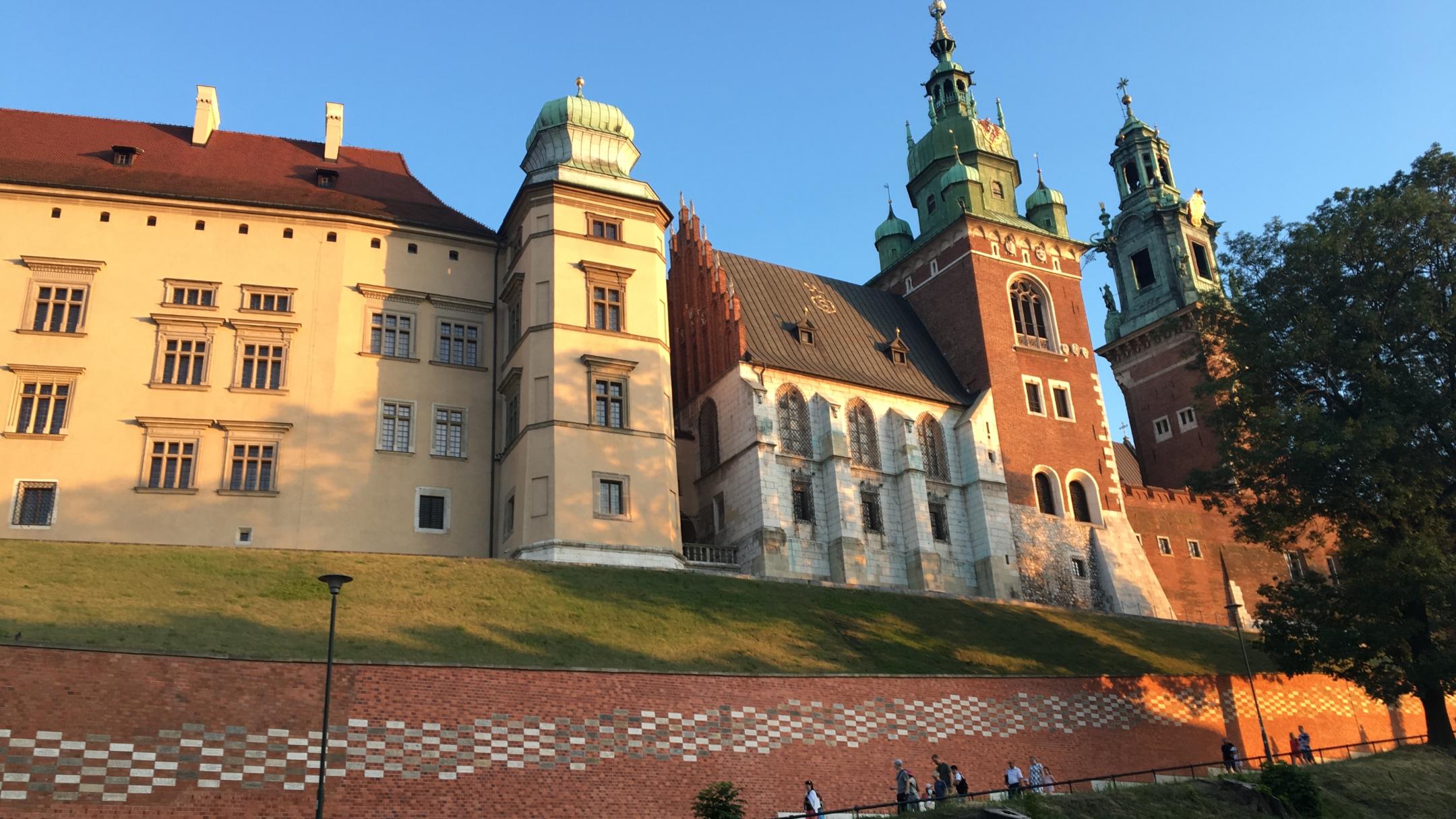 Aufgang zum Wawel