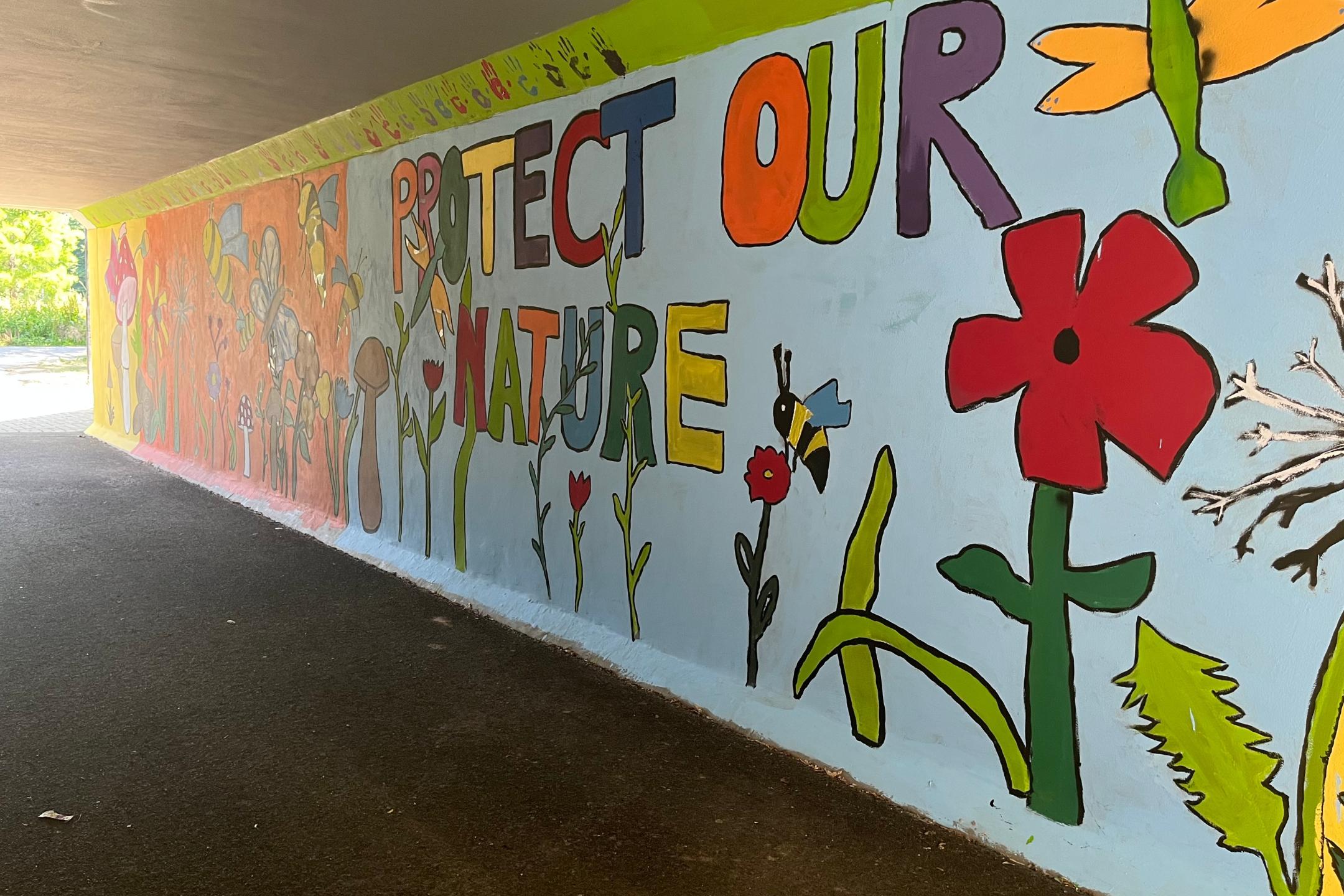 Kunst im Tunnel
