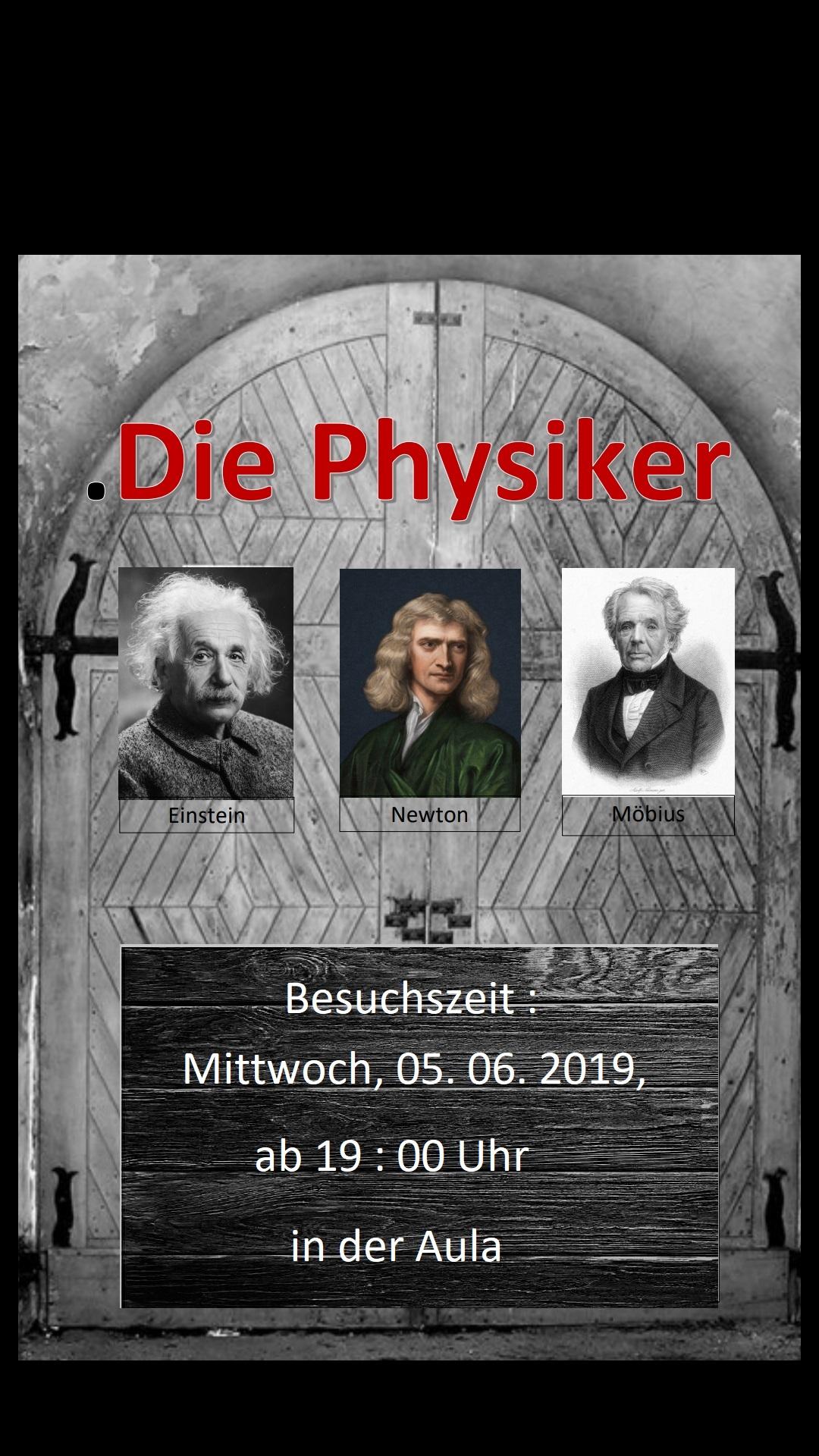 Die Physiker (c) Bischöfliches Gymnasium Sankt Ursula Geilenkirchen