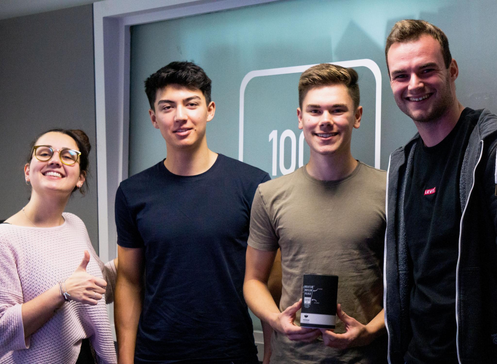 Studiobesuch Entorganics_100'5 Das Hitradio.