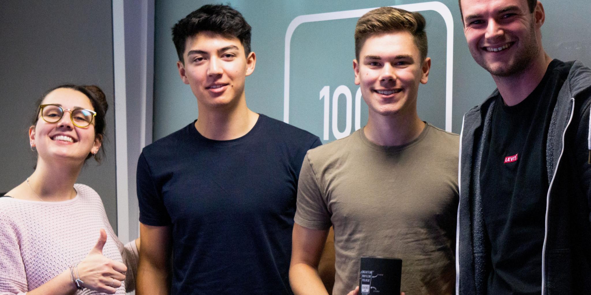 Studiobesuch Entorganics_100'5 Das Hitradio.