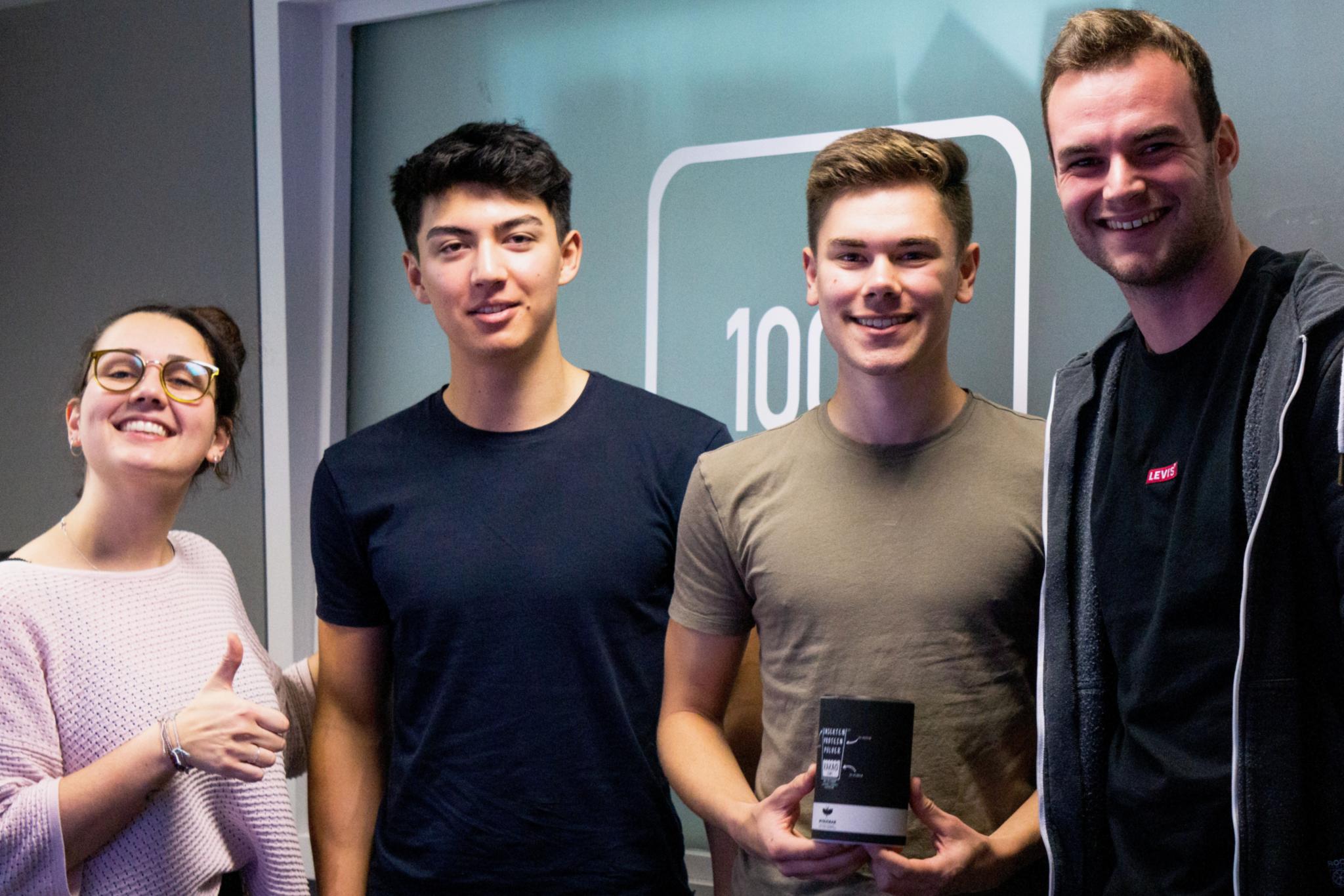 Studiobesuch Entorganics_100'5 Das Hitradio.