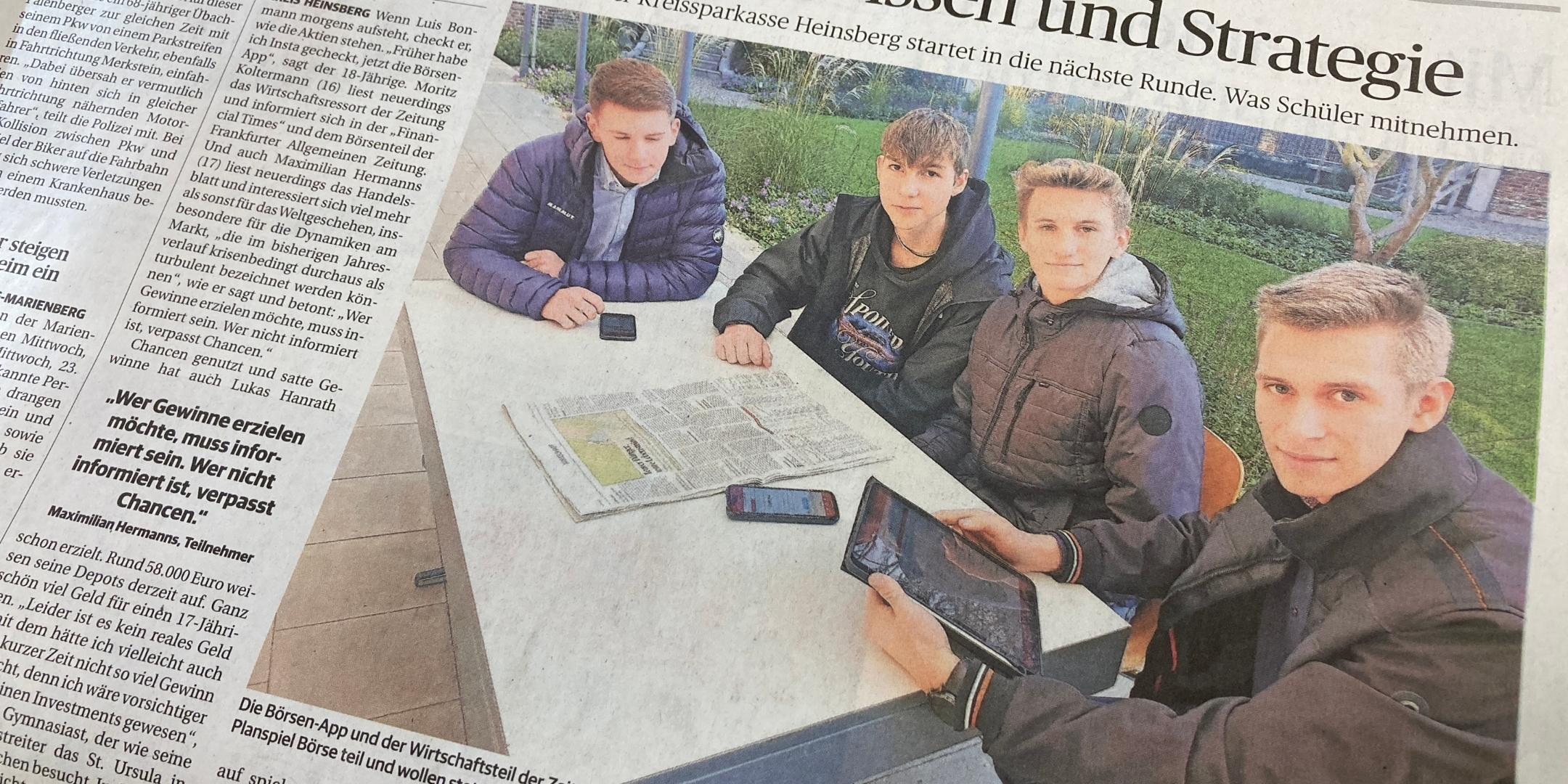 Planspiel Börse