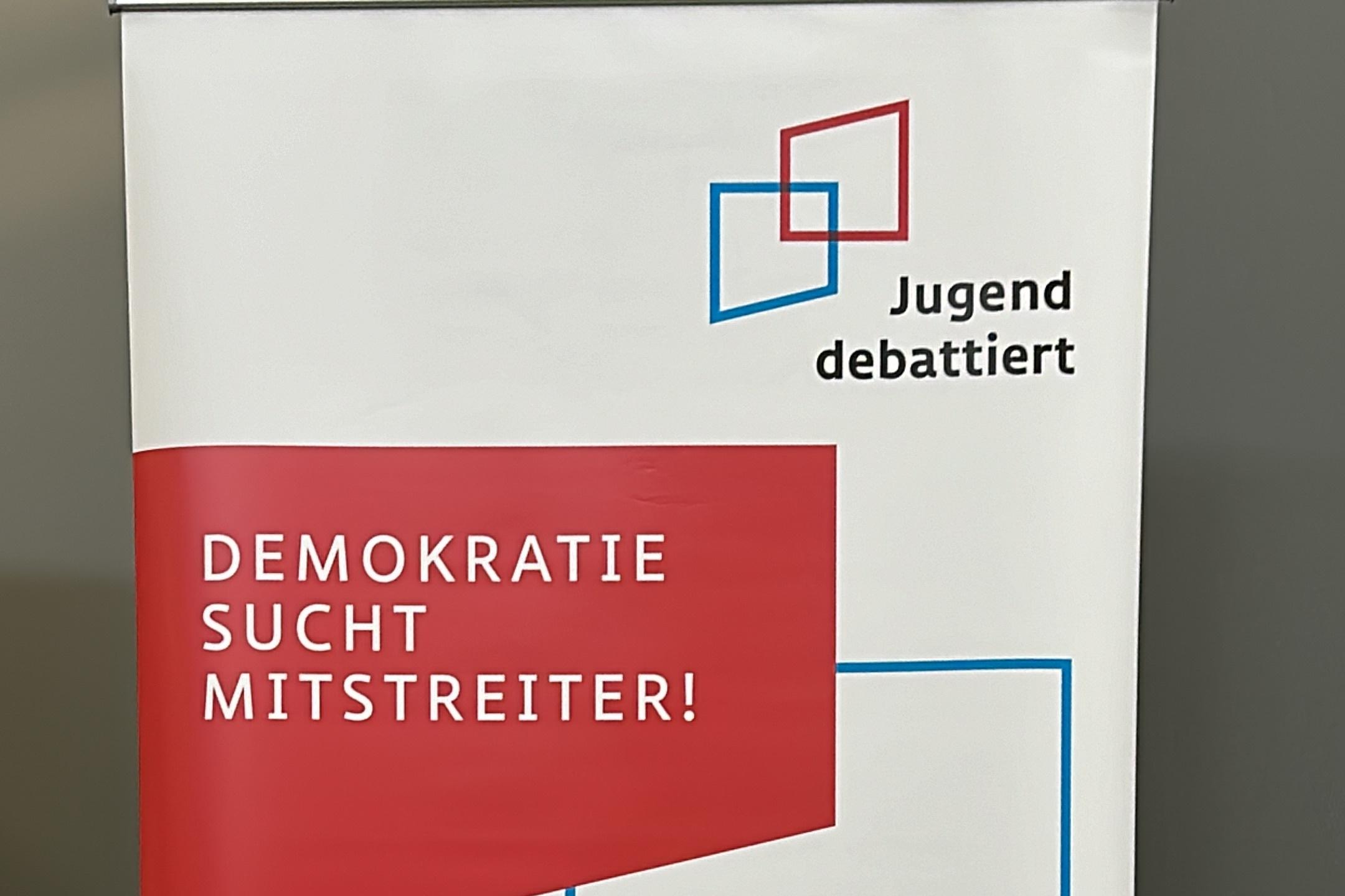 Demokratie such Mitstreiter