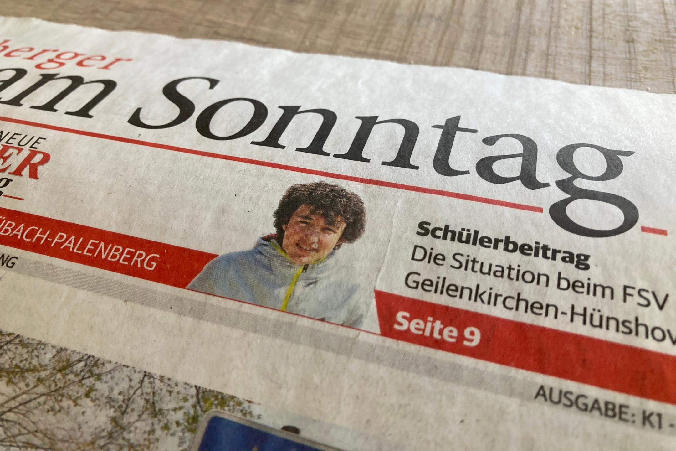 Zeitung am Sonntag