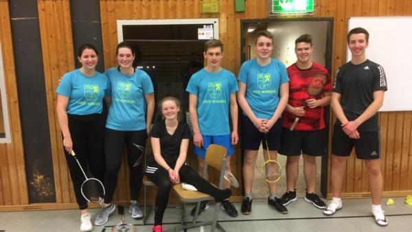 Kreismeistermannschaft Badminton