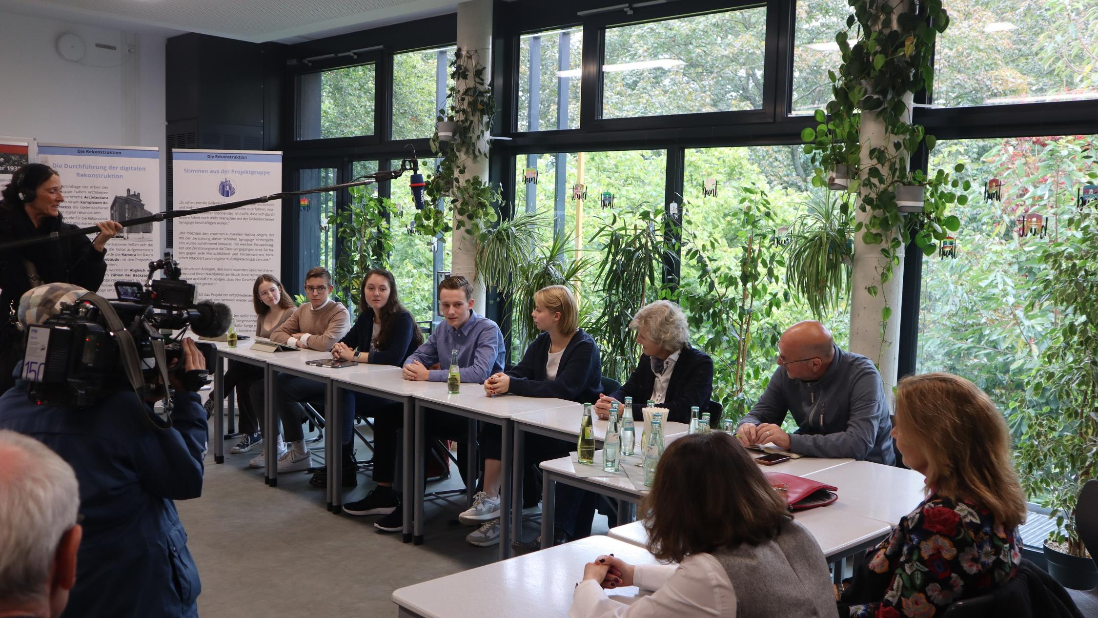 Vorstellung des Synagogenprojektes am Gymnasium Sankt Ursula