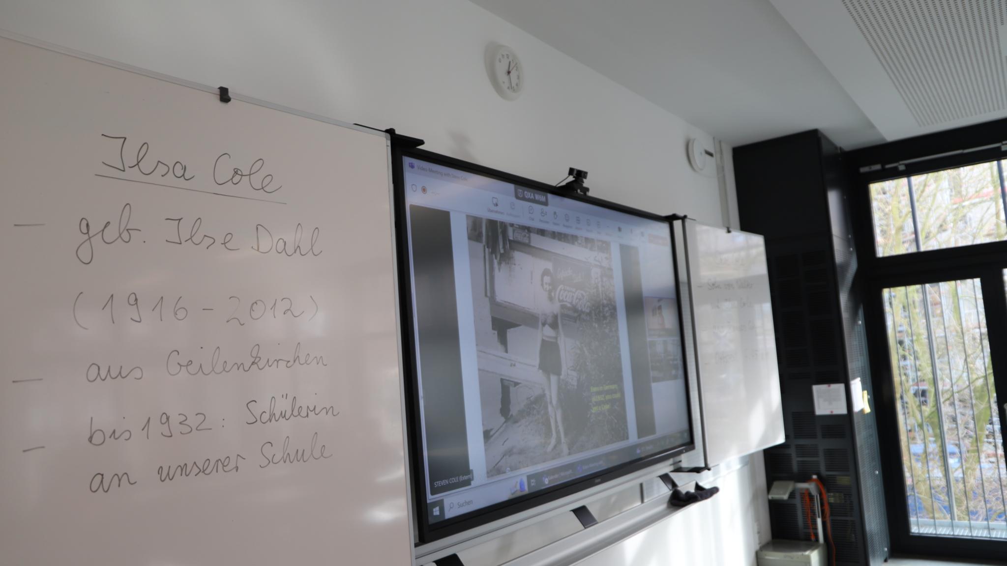 Videokonferenz mit Steve Cole