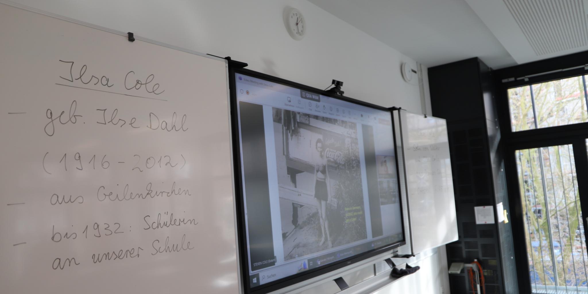 Videokonferenz mit Steve Cole