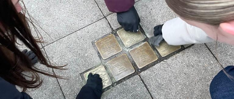 Putzaktion Stolpersteine 2026