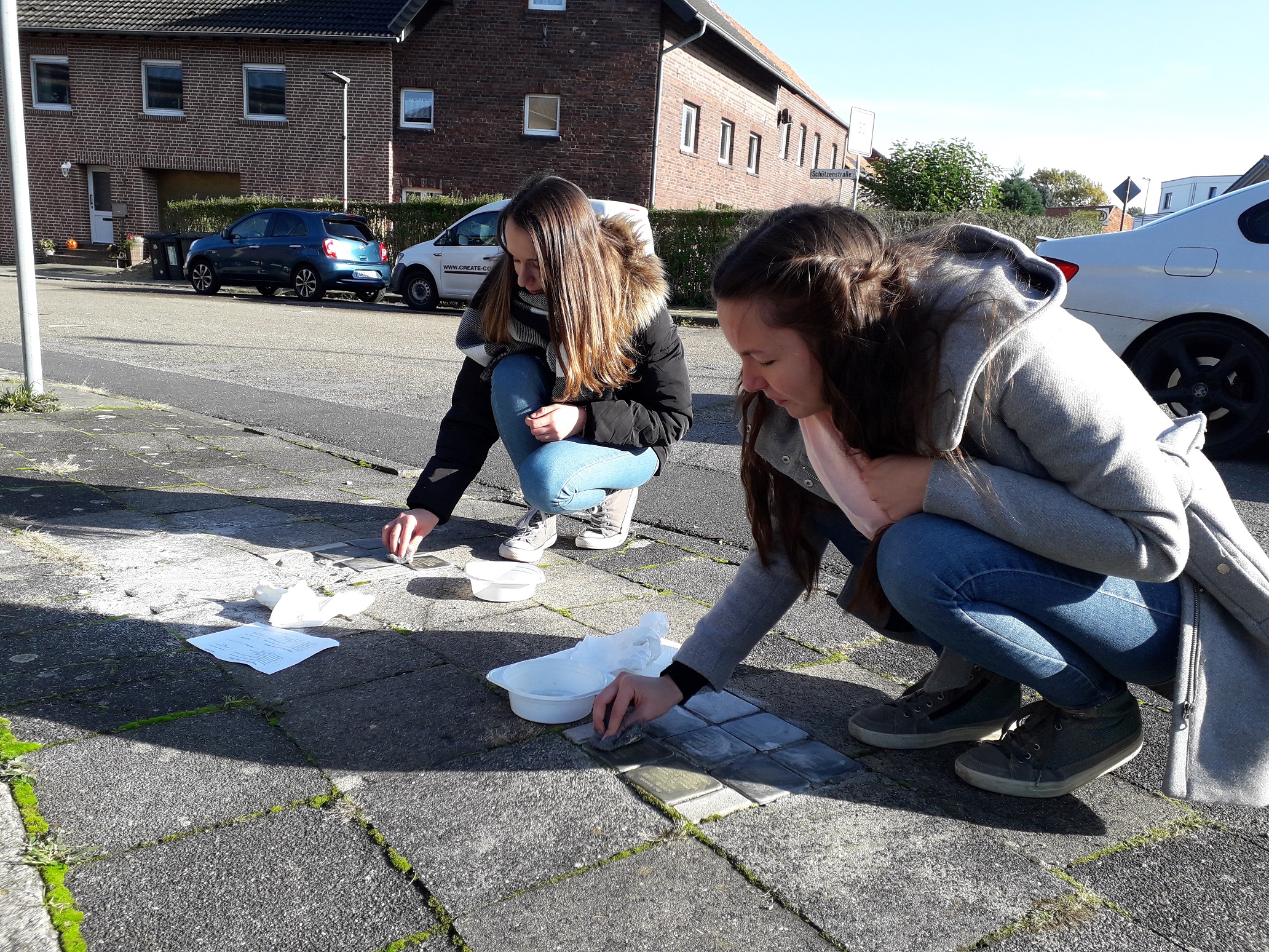 Stolpersteinputzaktion 2019