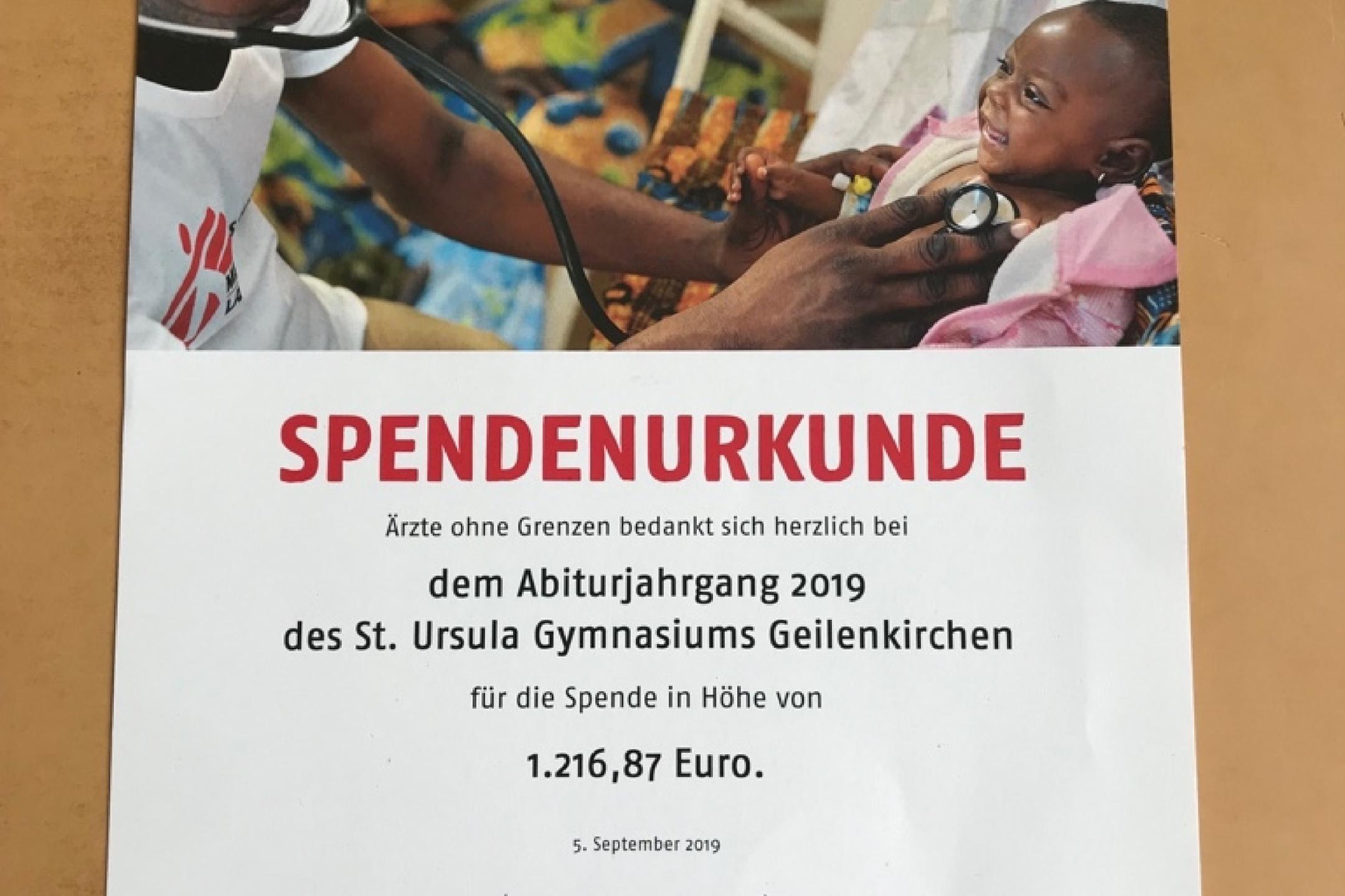 Ärzte ohne Grenzen