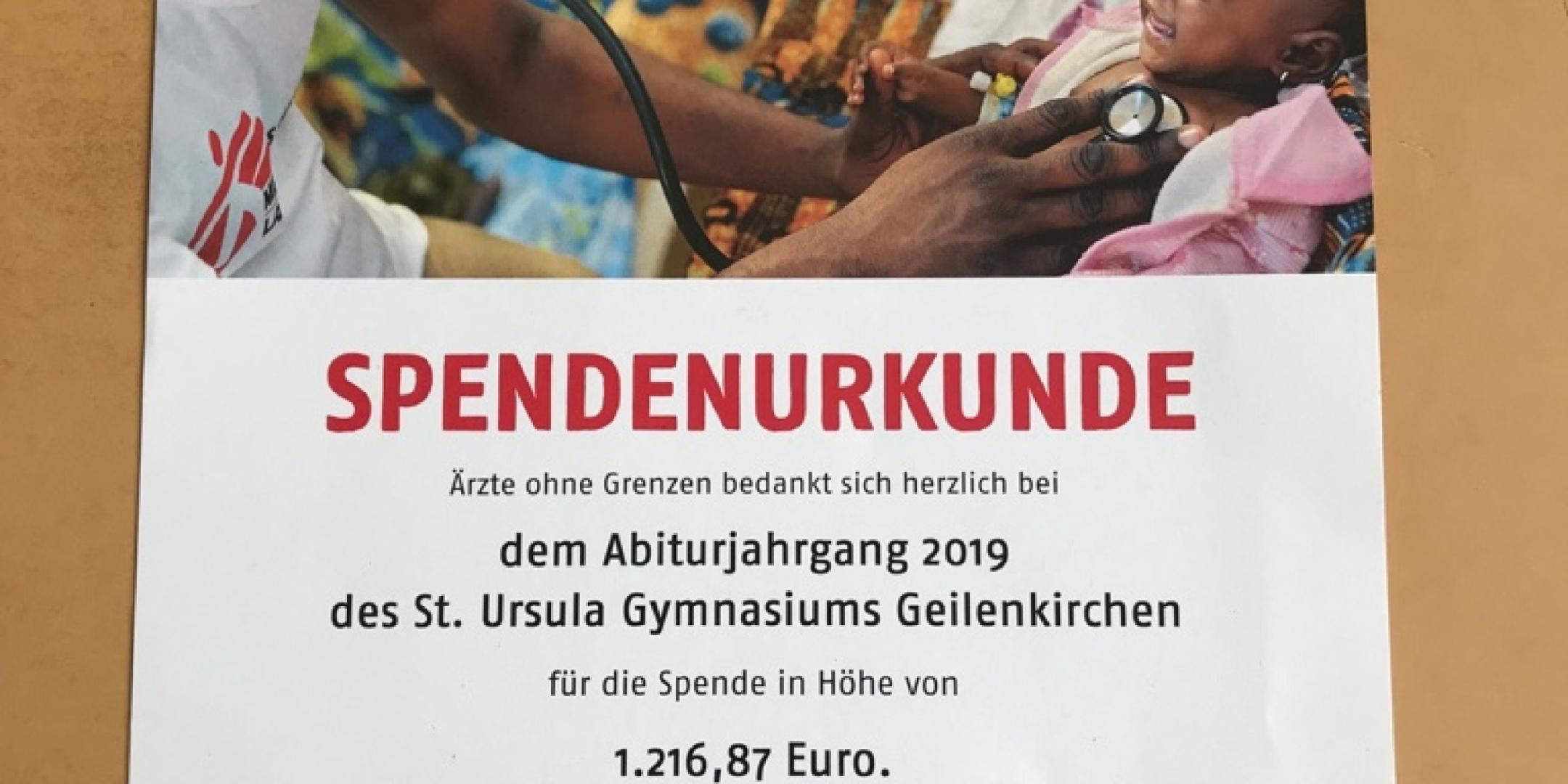 Ärzte ohne Grenzen