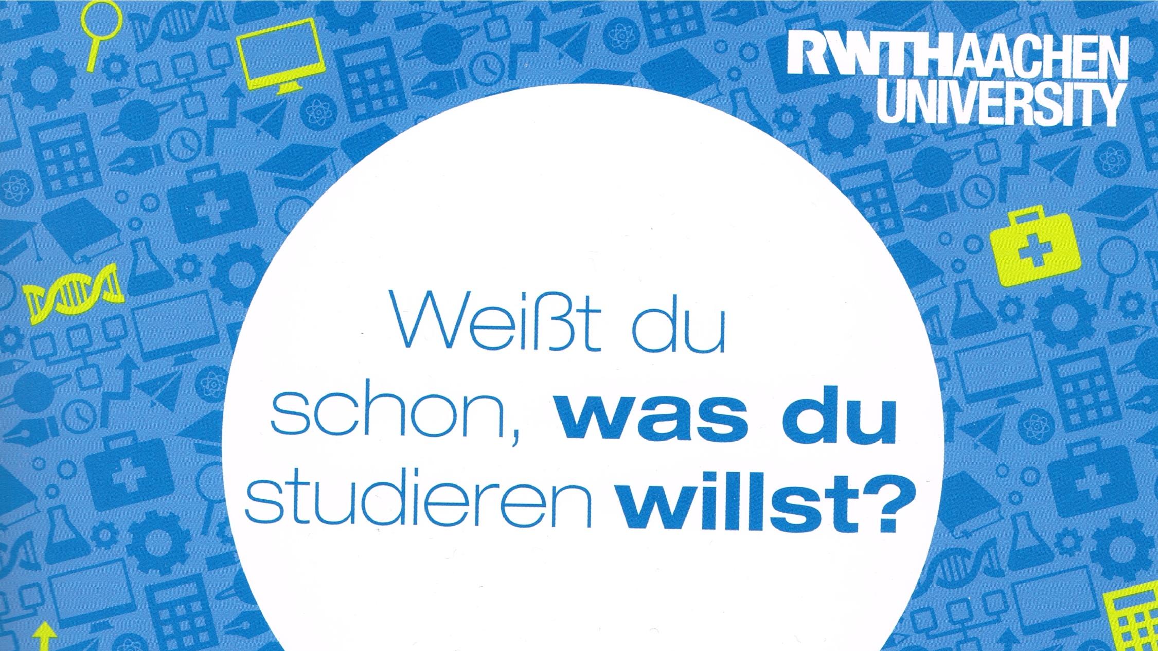Weißt du schon, was du studieren willst?