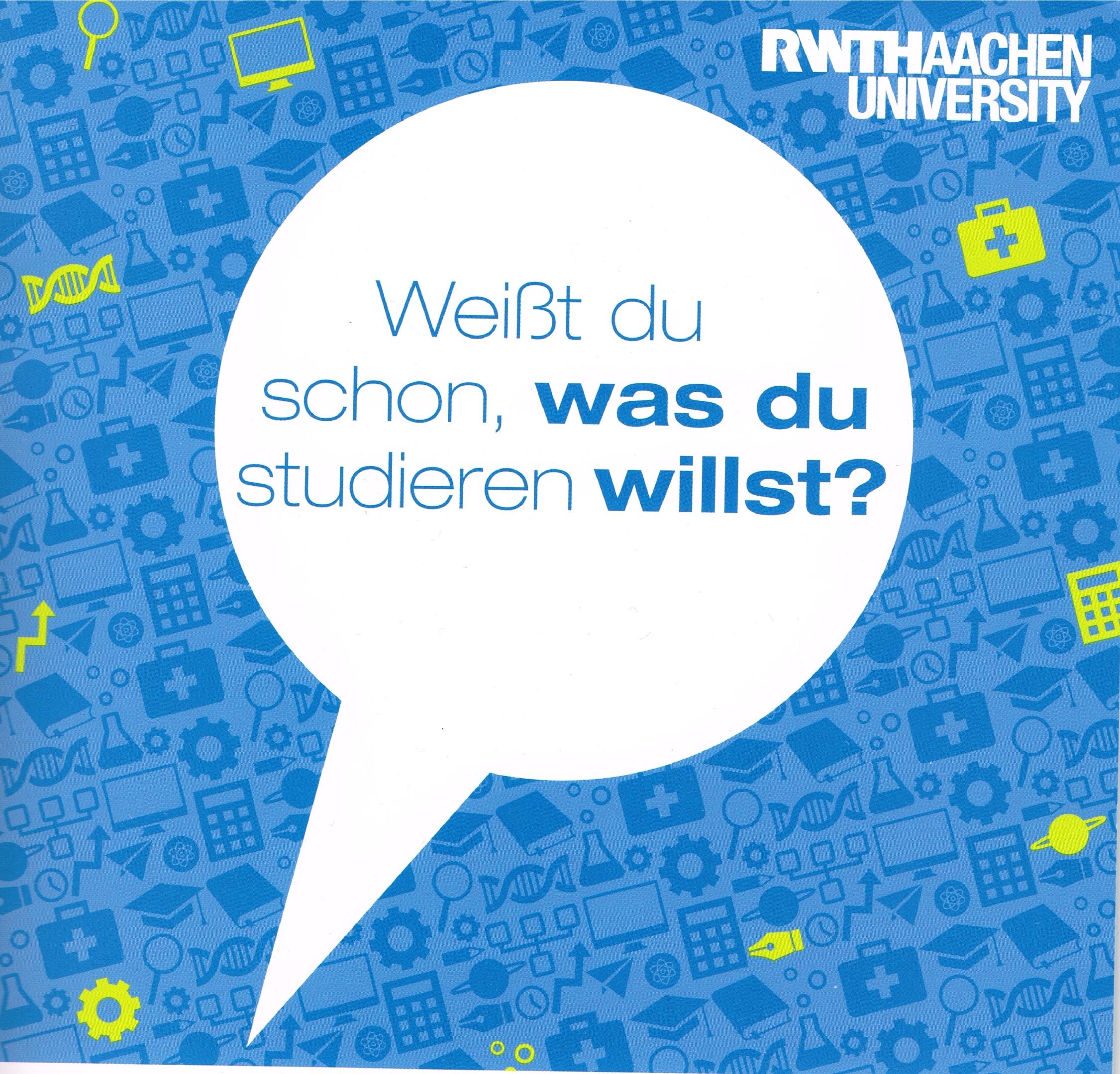 Weißt du schon, was du studieren willst?