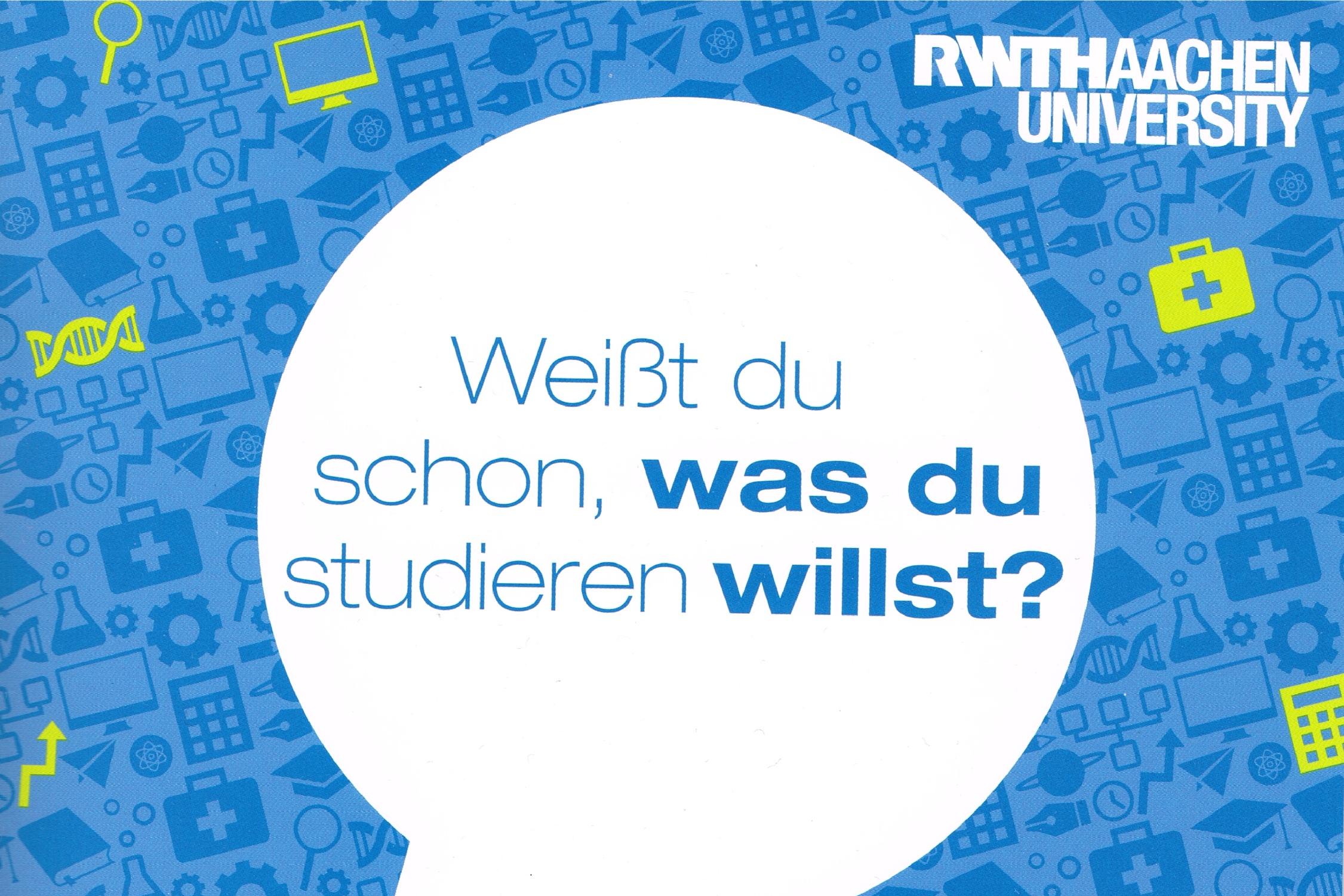 Weißt du schon, was du studieren willst?