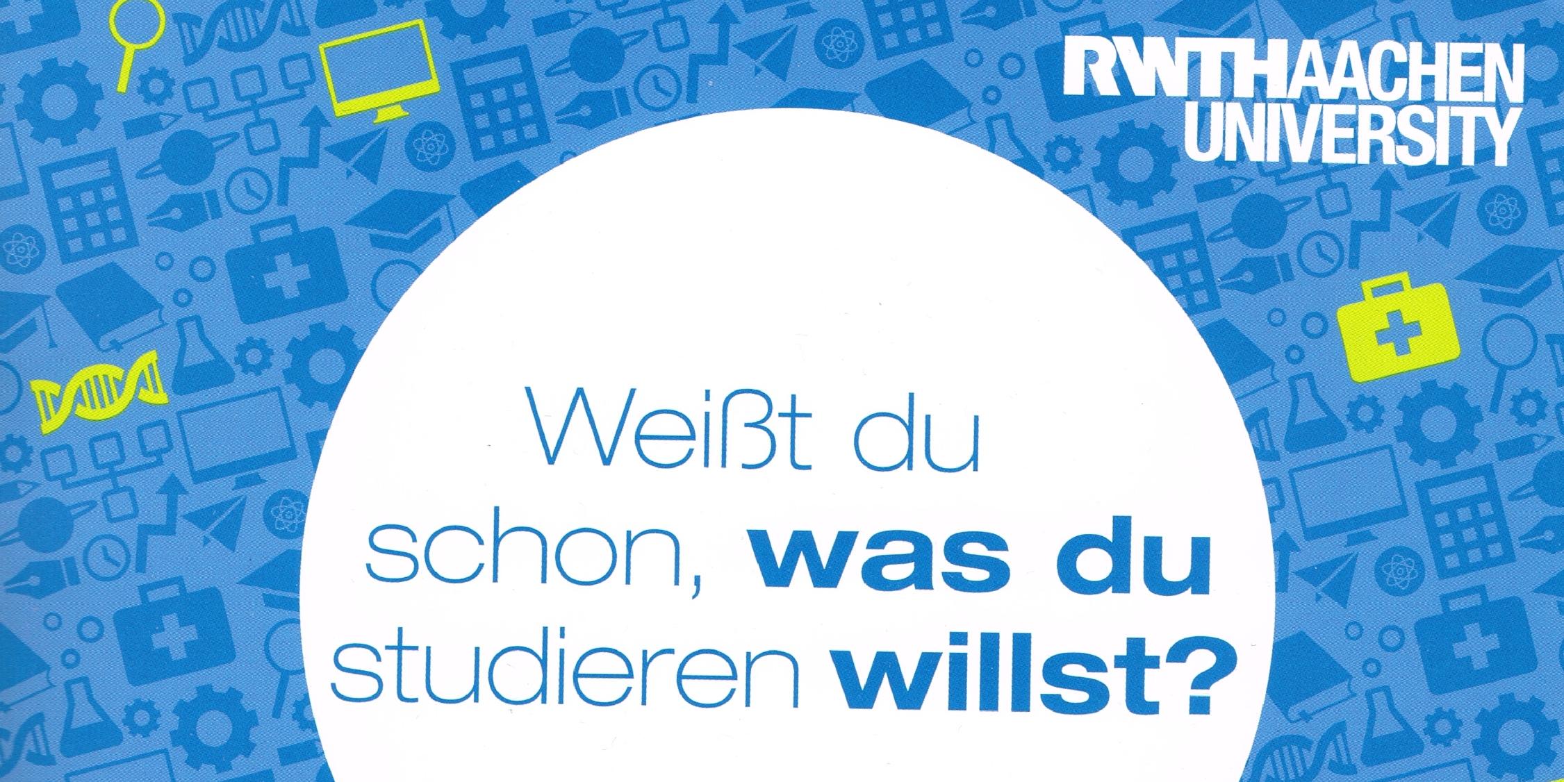 Weißt du schon, was du studieren willst?
