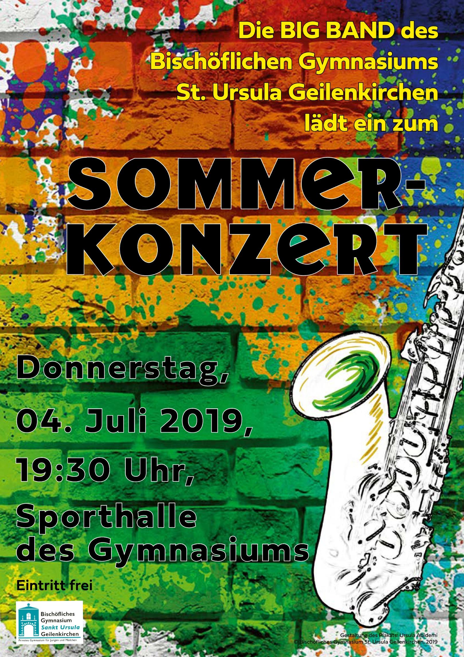 Sommerkonzert (c) Bischöfliches Gymnasium St. Ursula Geilenkirchen (Ursula Abidemi)