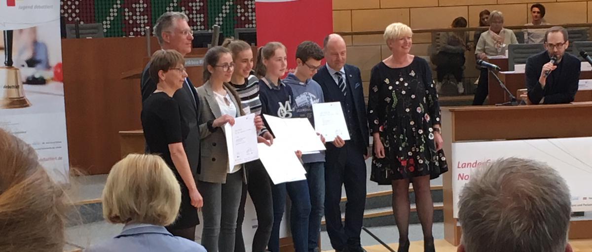 Zweiter Platz beim Landesfinale: Hanna Voßen fährt nach Berlin