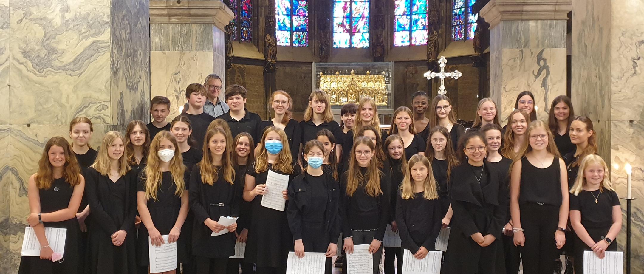 Jugend- und Kammerchor im Aachener Dom