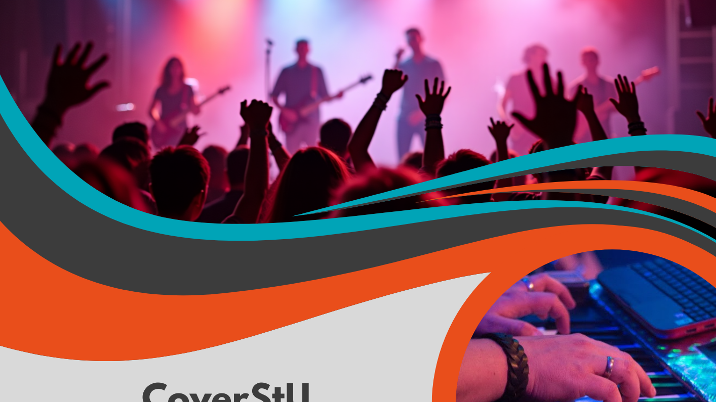 Plakat CoverStU - Schulbandprojekt