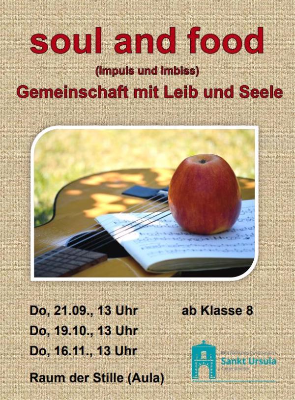 Soul and food_Plakat