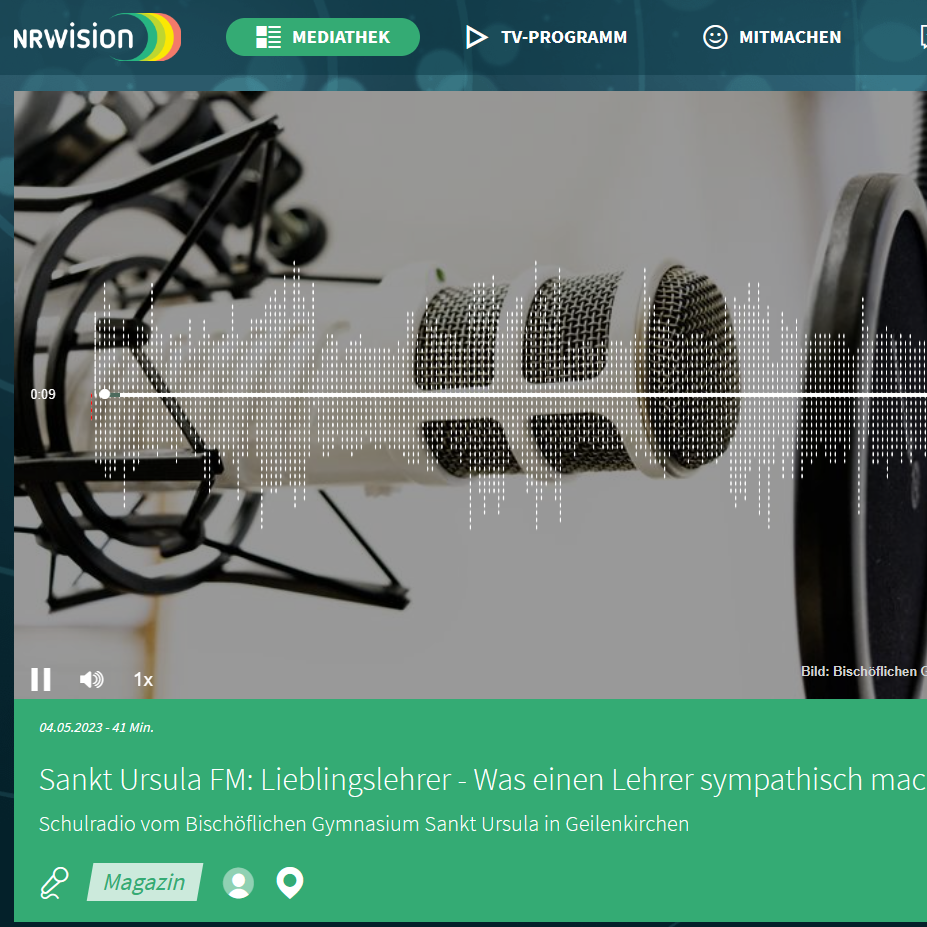 Radio-AG bei NRWision