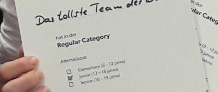 Urkunde WRO 2019