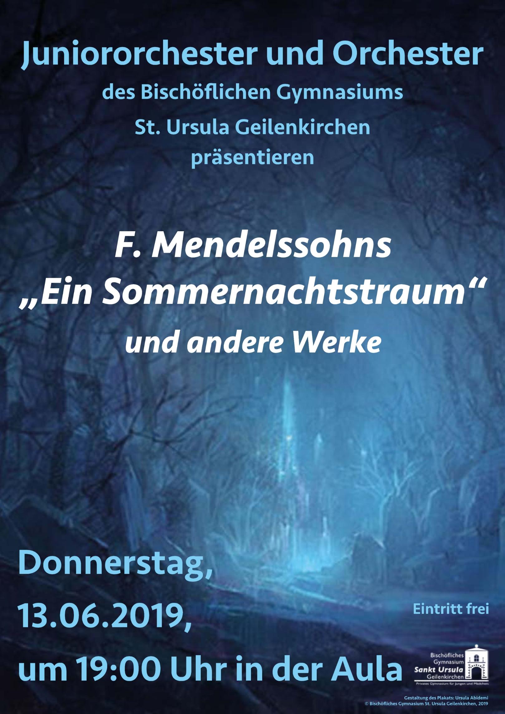 Sommernachtstraum (c) Bischöfliches Gymnasium St. Ursula Geilenkirchen (Ursula Abidemi)