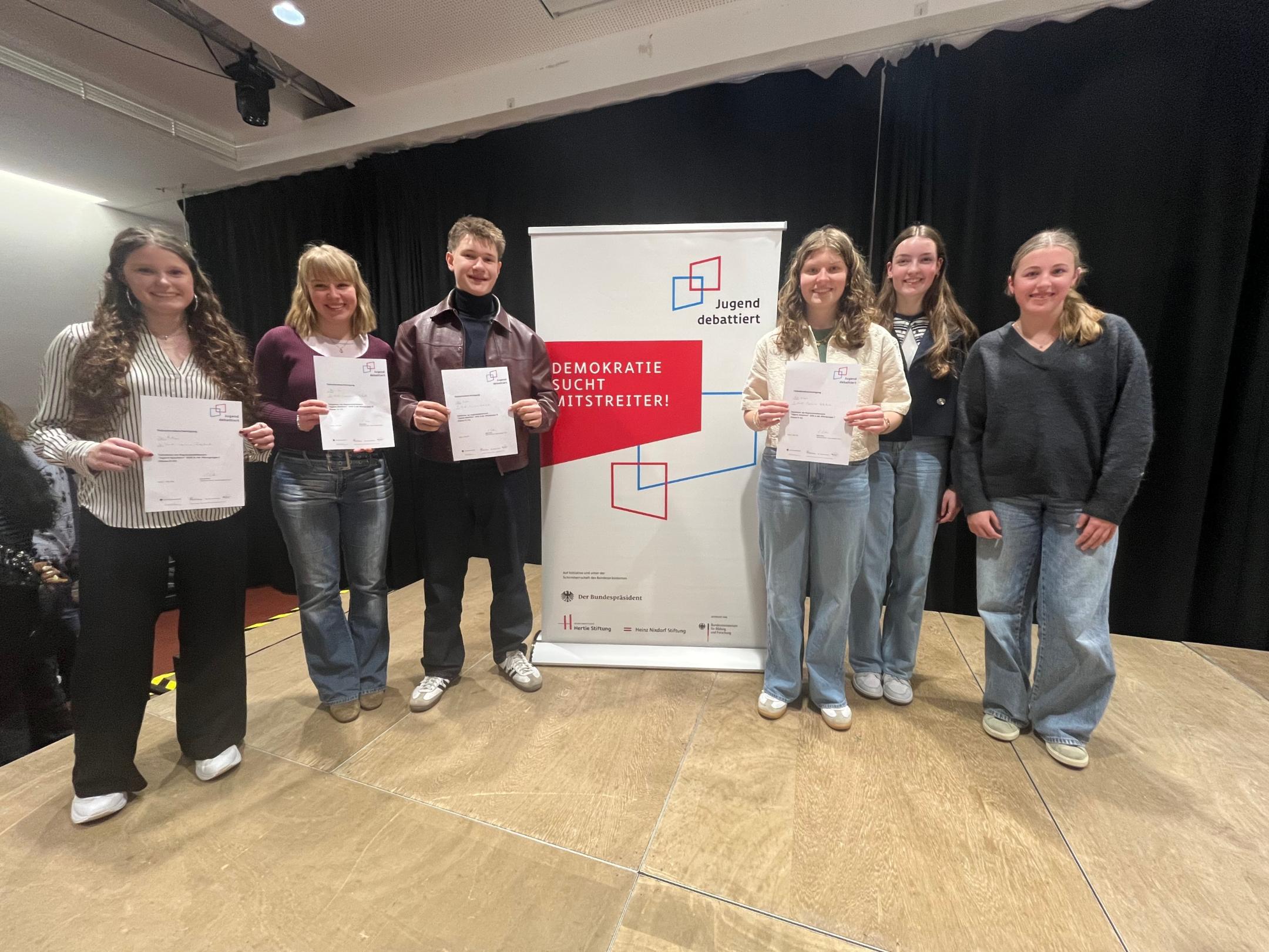 Regionalfinale Jugend debattiert